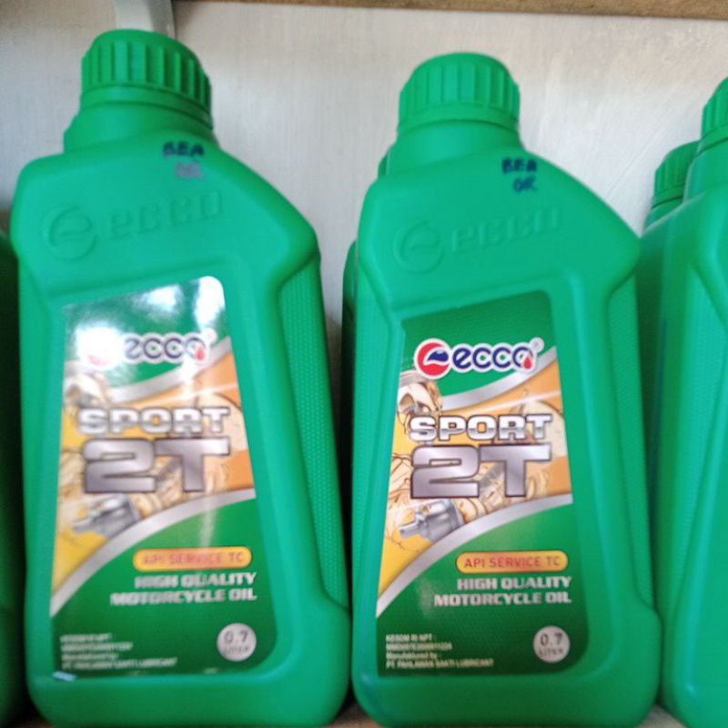 OLI ECCO SPORT 2T / OLI SAMPING ECCO SPORT 2T. OLI 2 TAK (TIDAK WANGI)