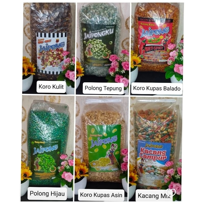 

Kacang Koro Jaipong Pedas 1 Kg