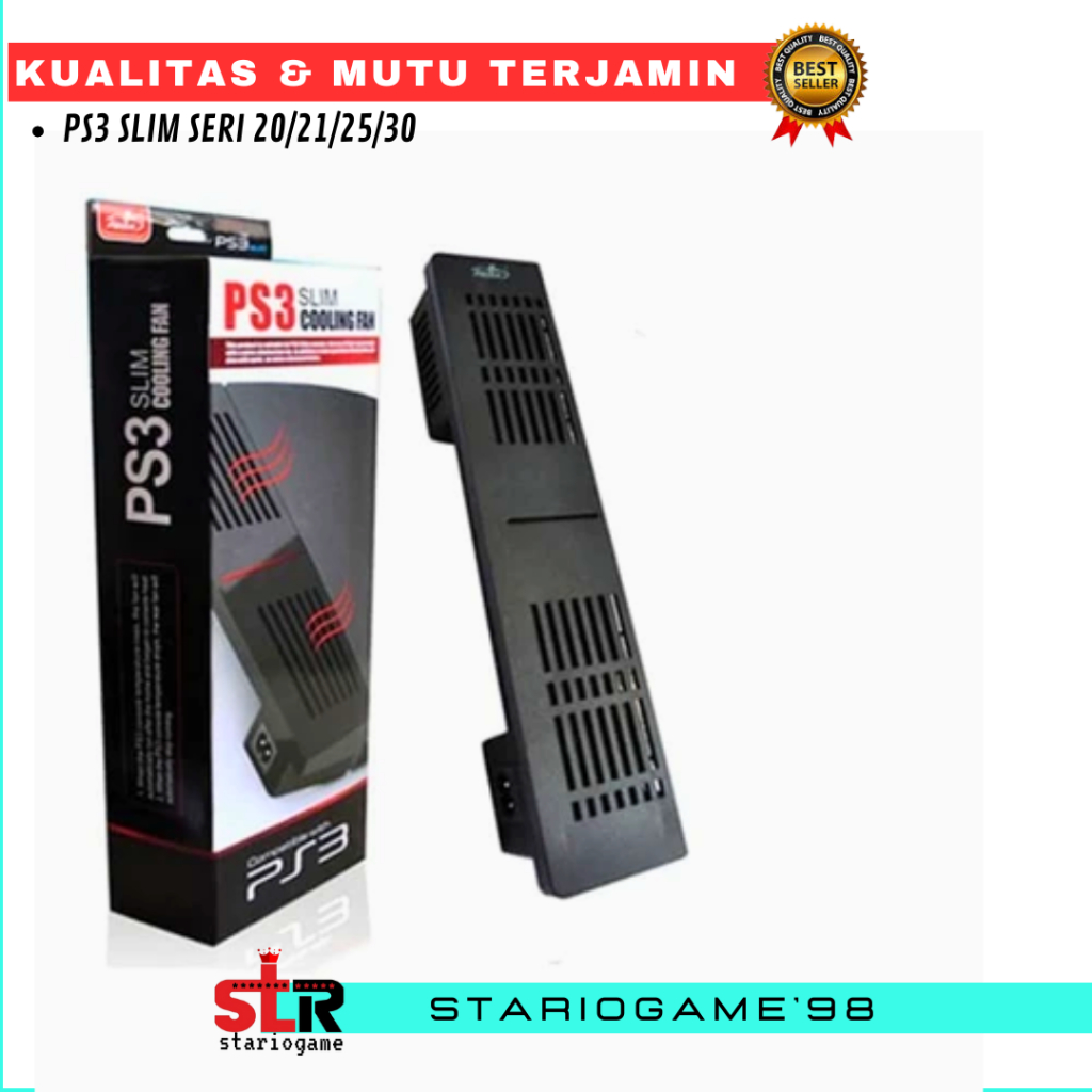KIPAS EXTERNAL PS3 SLIM / Cooling Fan PS3 SLIM / KIPAS PS3 SLIM