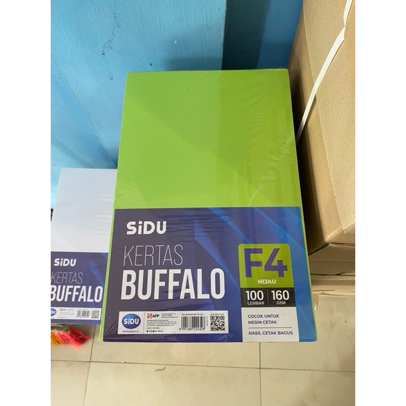 

KERTAS BUFFALO SIDU HIJAU 1 pak