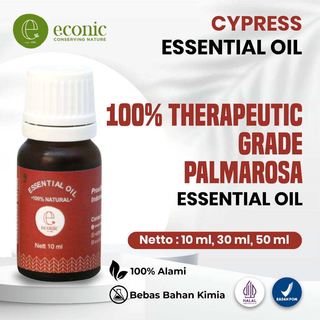 Minyak Rambut | Aromaterapi Ruangan | Aromaterapi | Minyak Kecil | Cypress Essential Oil - Econic