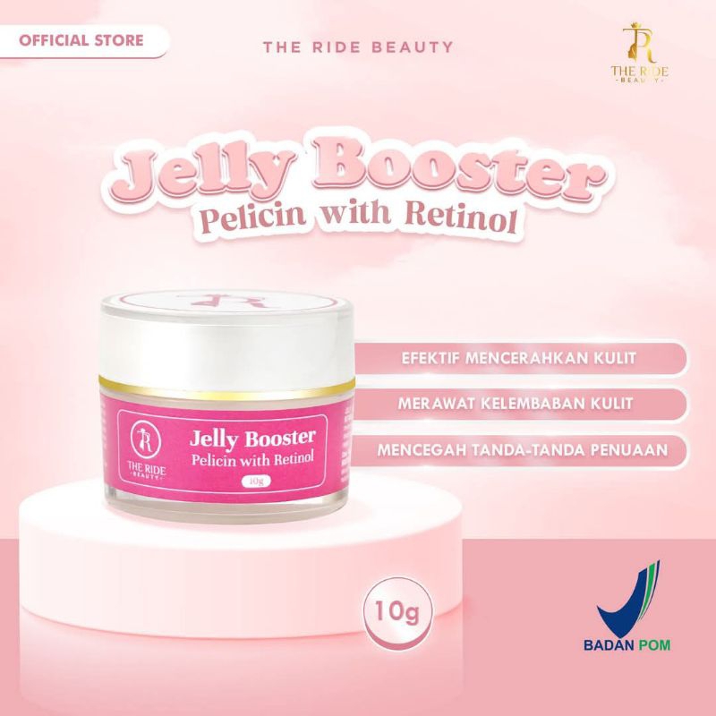 ORIGINAL JELLY PELICIN BOOSTER THE RIDE RENTINOL GLOW SALEP PELICIN SERUM WAJAH BEAUTY EXPRES SERUM 