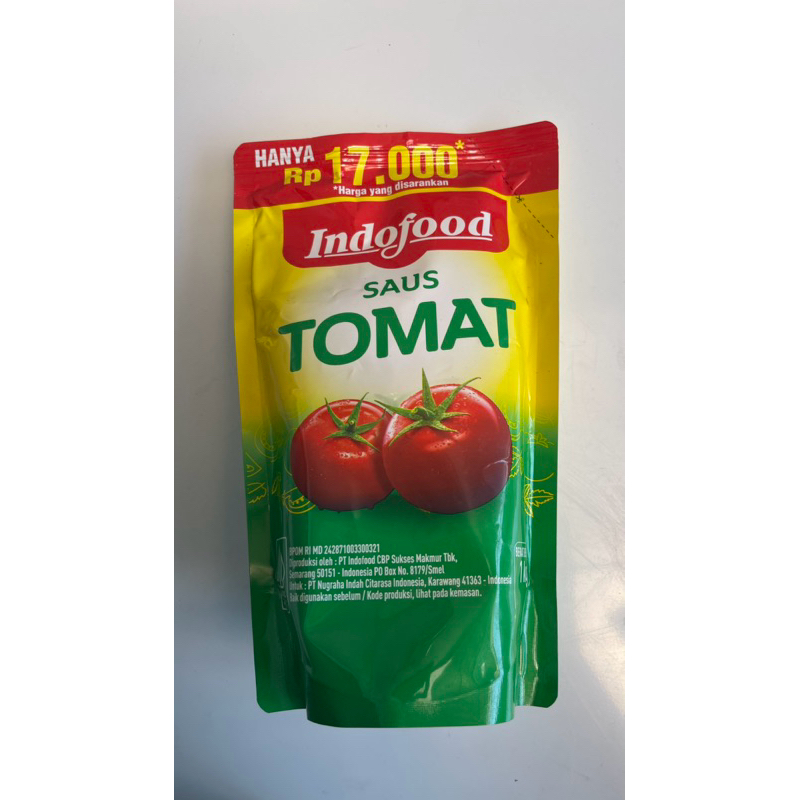 

Saus Tomat Indofood Pouch 1kg