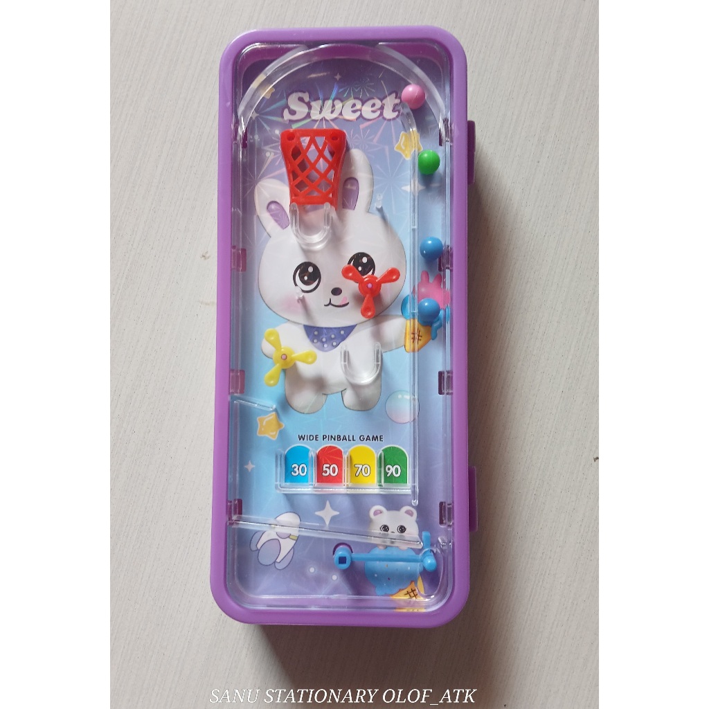 

Tempat Pensil unik kode Mainan pin ball tempat pensil anak