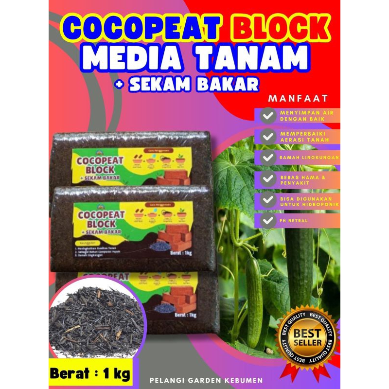 KUALITAS TERBAIK  Cocopeat Kering