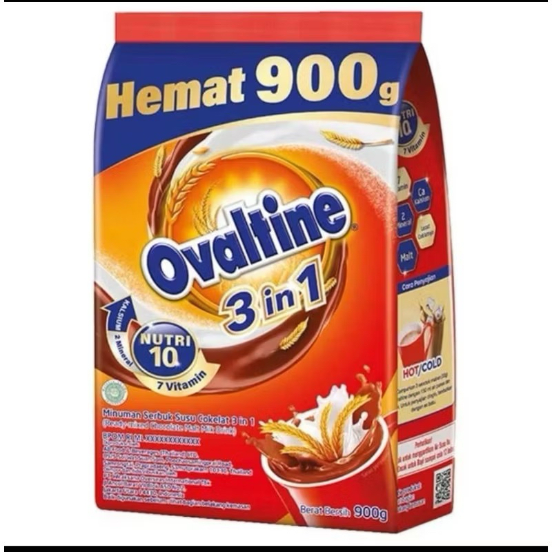 

Ovaltine susu bubuk rasa coklat kemasan 900g