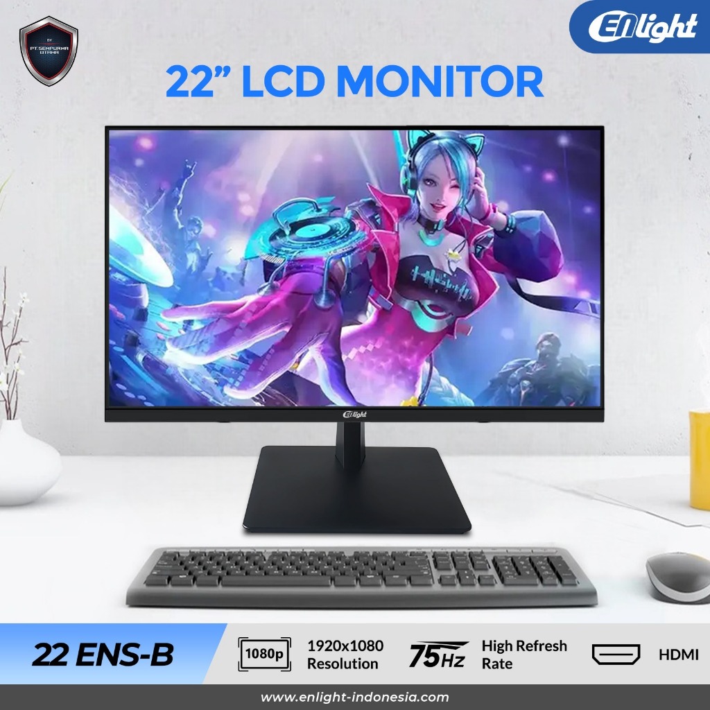 Monitor Enlight LED IPS 22ENS-B - Full HD 22" Inch