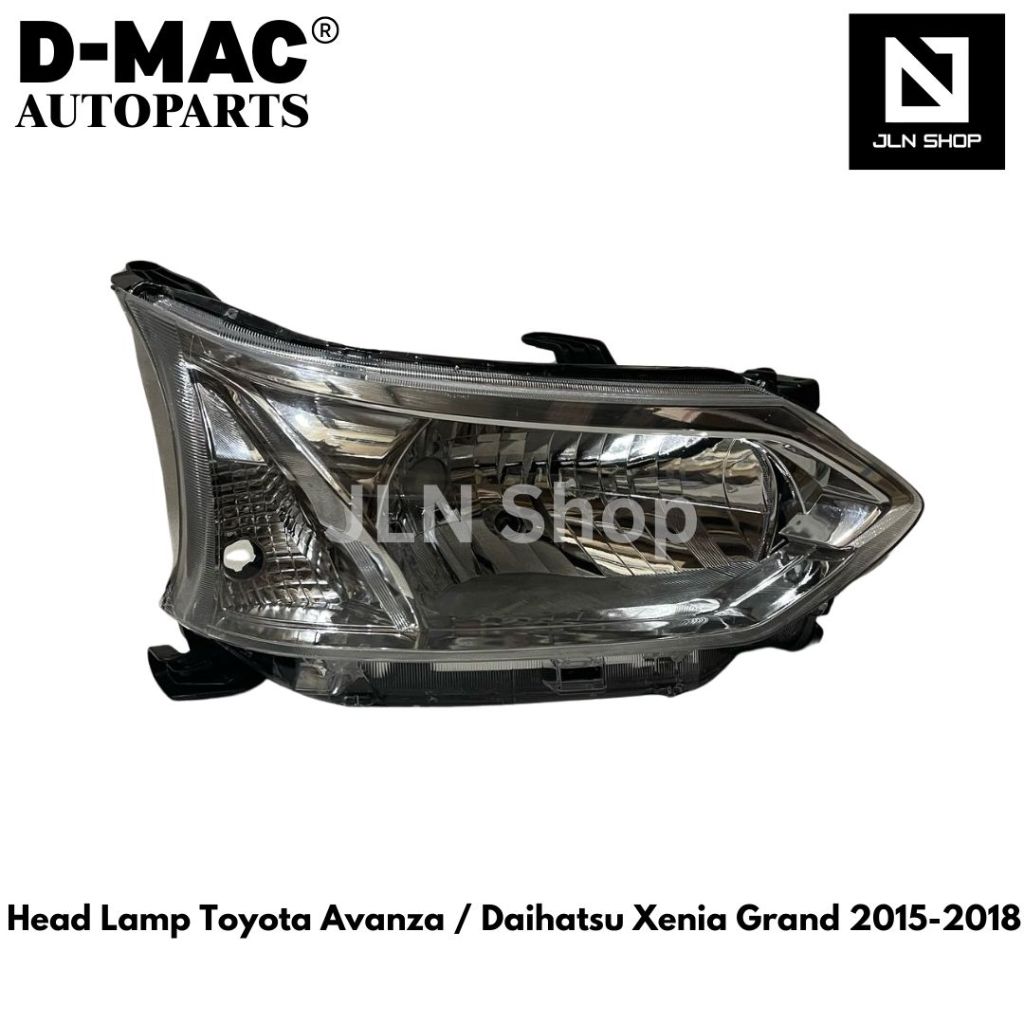 Head Lamp Lampu Depan Toyota Grand Avanza Gran Xenia 2015 2016 2017 2018