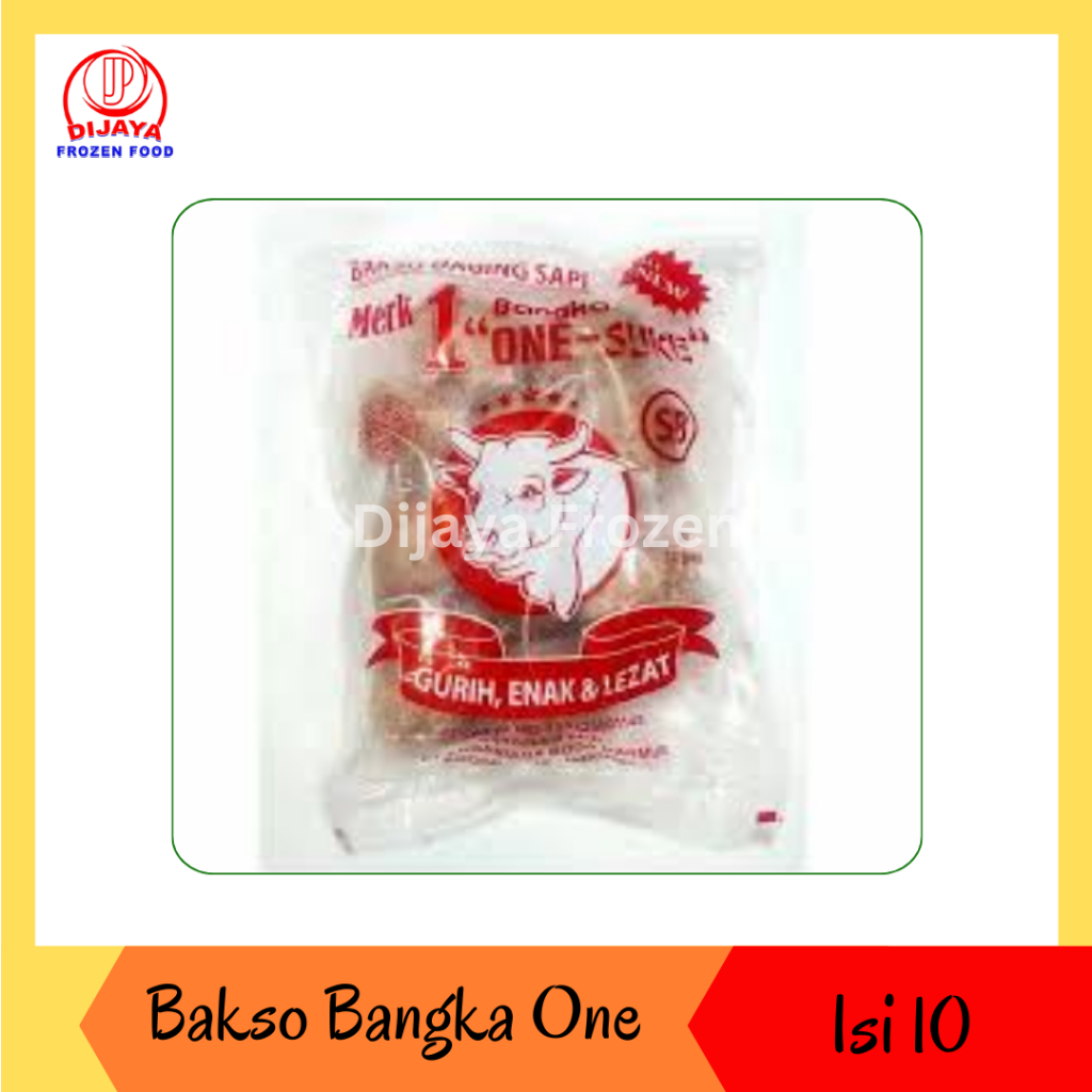 

Bakso Bangka One Isi 10