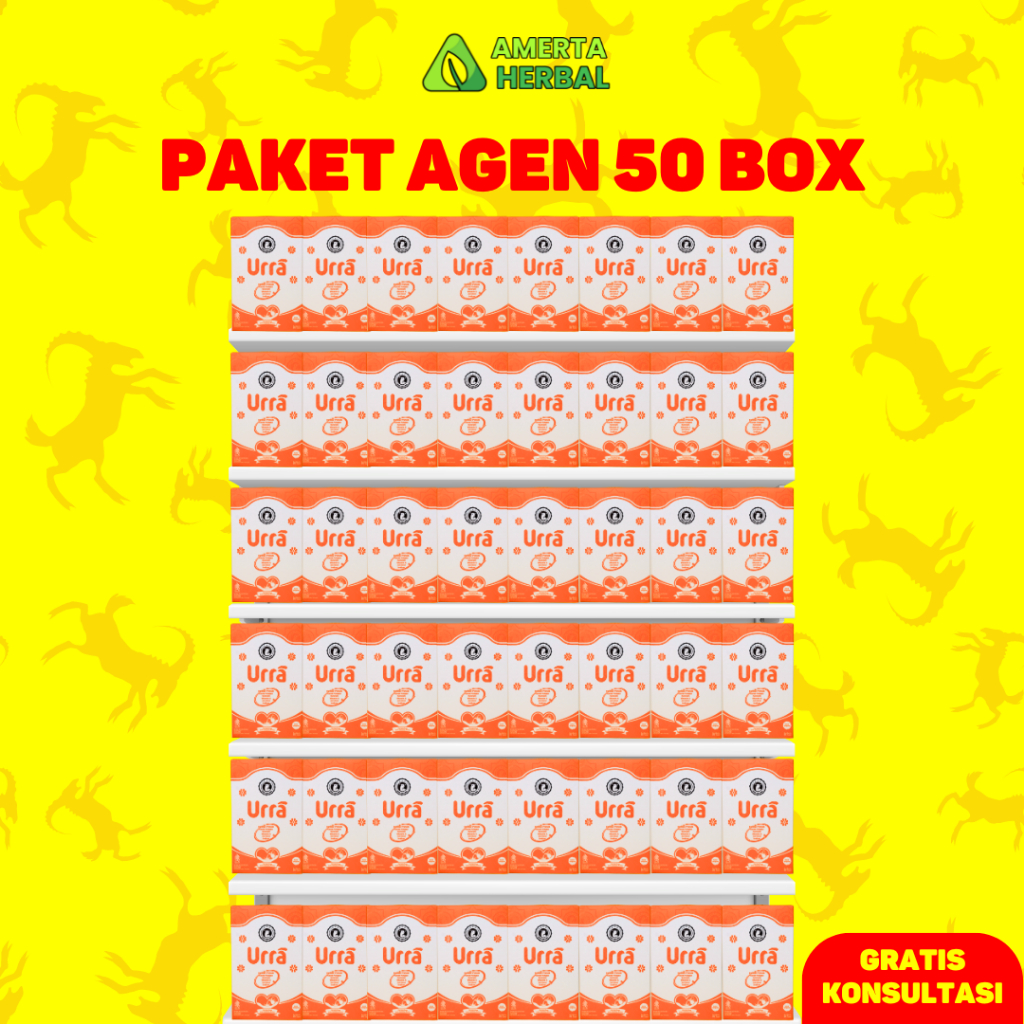 

[PAKET AGEN 50 BOX] Susu Urra - Kambing Saanen, Tinggi Protein, Kalsium & Nutrisi - 200g Halal BPOM
