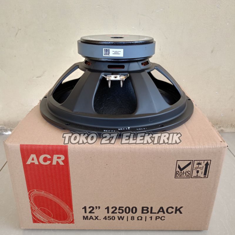 Speaker ACR 12 inch 12500 BLACK