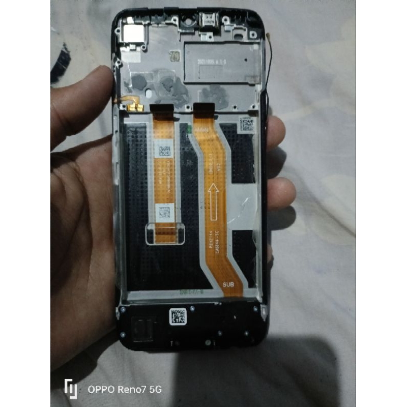 lcd realme c25y lcd frame realme c25y original copotan