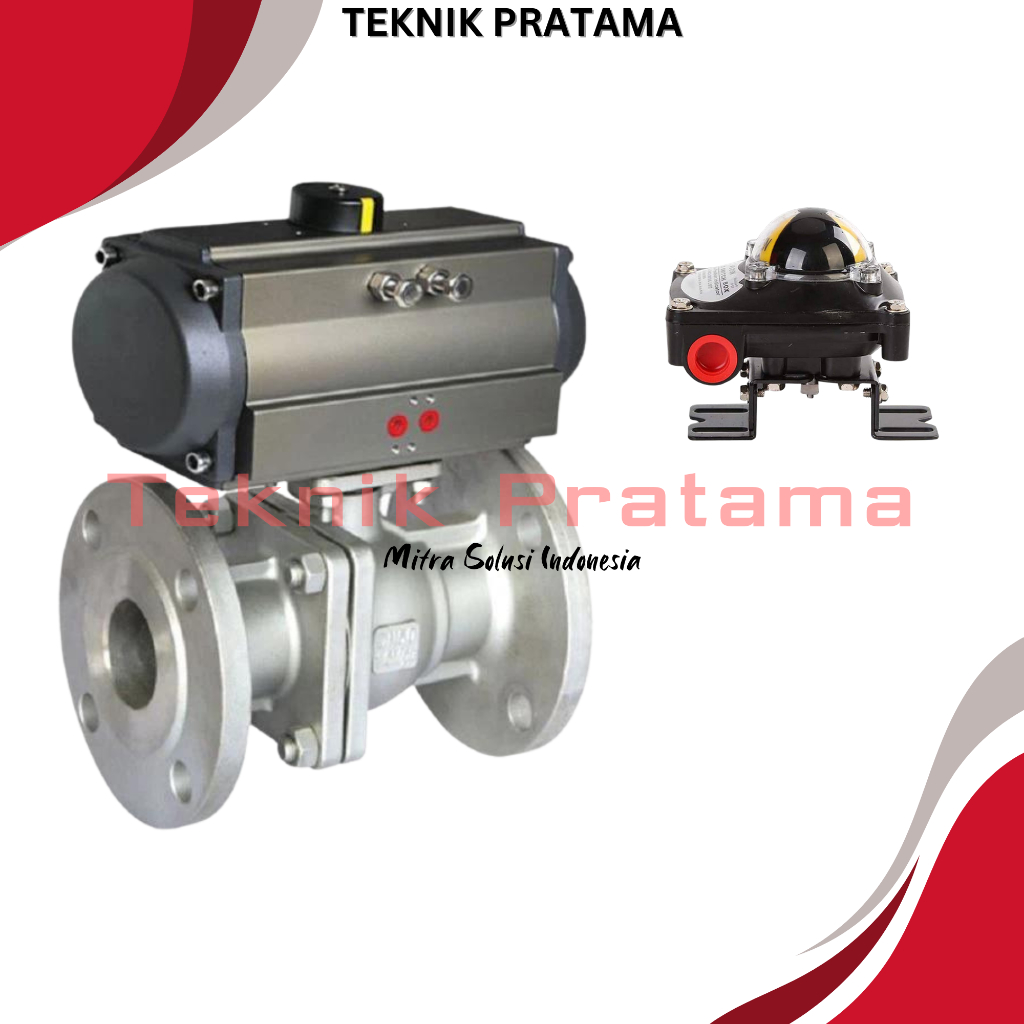Actuator Ball Valve WCB Flange ANSI 150 Single Acting 6 Inch