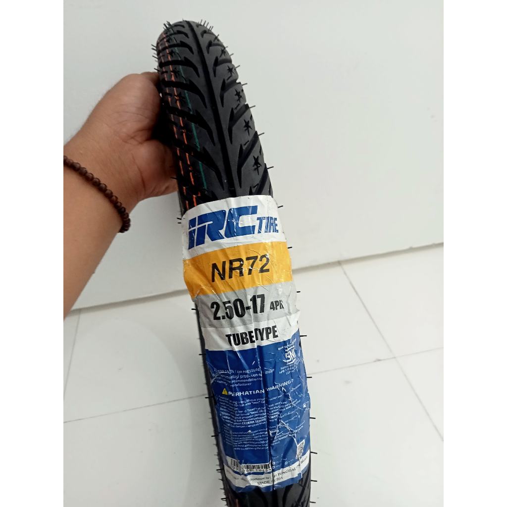 Ban Luar Depan IRC NR 72 250 Ring 17 Tubetype Ban Untuk Semua Motor