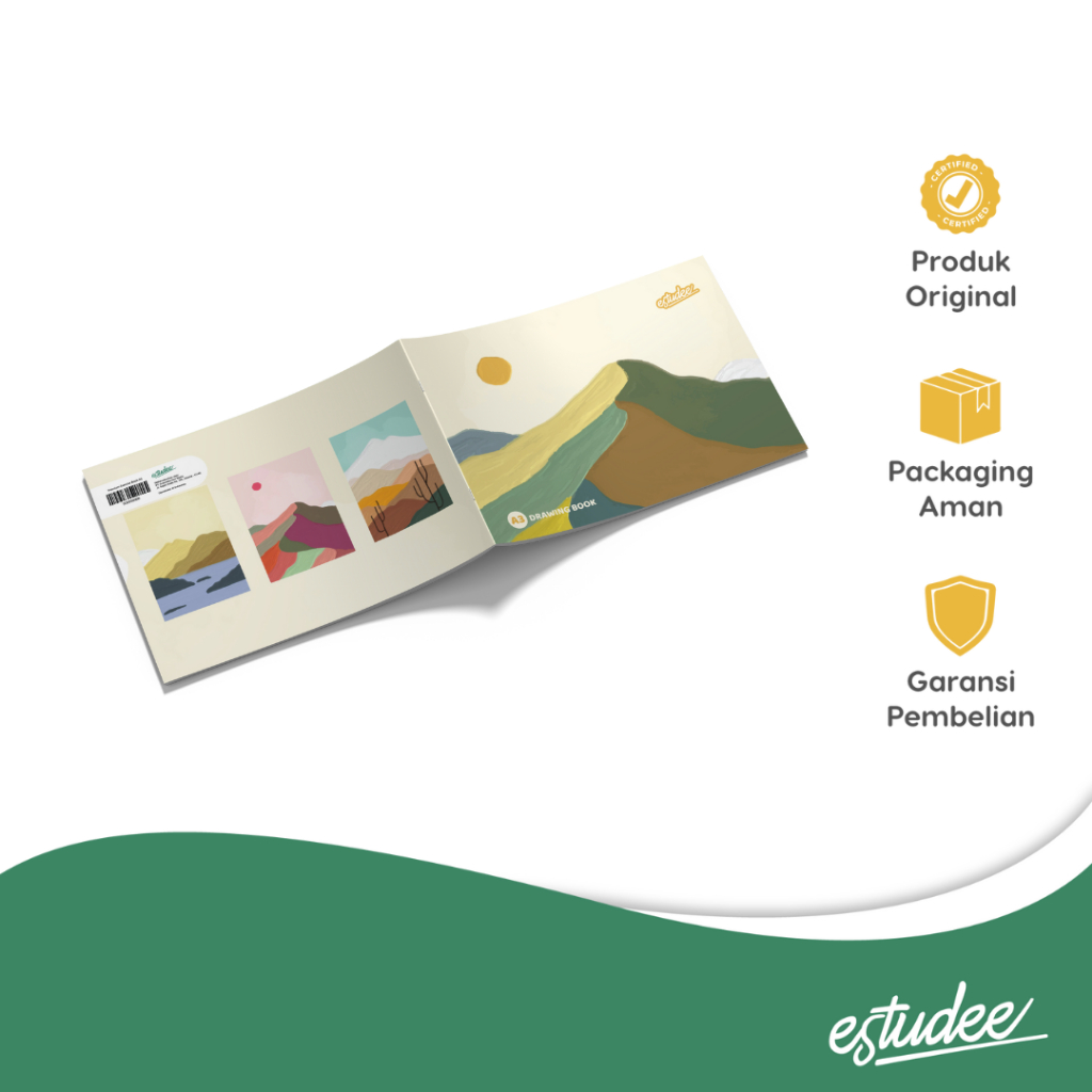 

ESTUDEE DRAWING BOOK A3 K MOUNTAIN