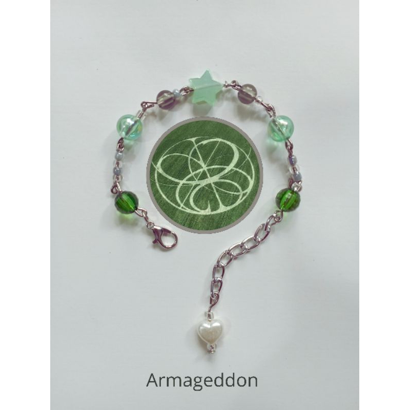 nebulae | AESPA armageddon gelang/bracelet album cover