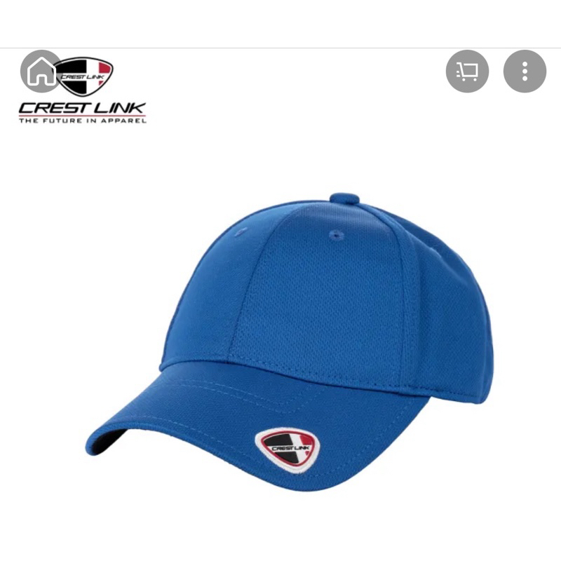 Topi Golf Crest Link Golf Cap Topi Golf Original New Adjustable