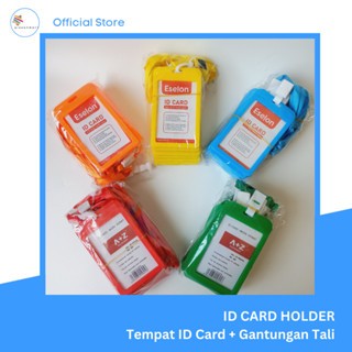 

Name Tag ID Card Holder Merek Eselon - Gantungan Kartu Nama Atau Panitia Satu Set Tali