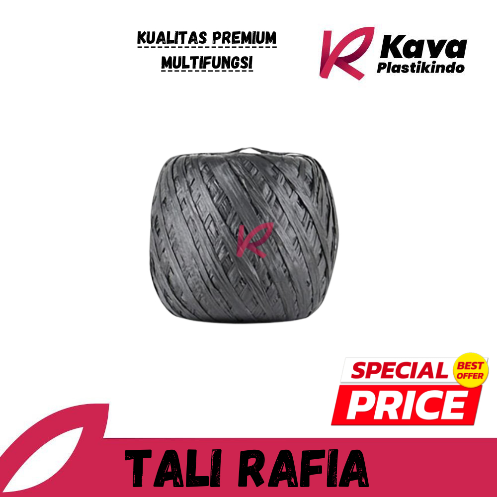

TALI RAFIA HITAM 1 KG