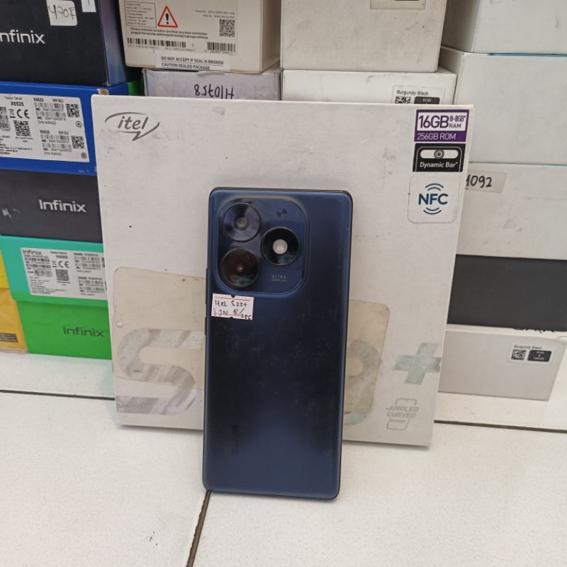 itel S23+ RAM 8/256GB - Hp Second Murah Berkualitas dan Bergaransi