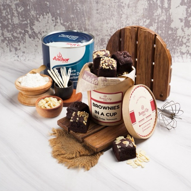 

Brownies Coklat Fudgy Cup - Butter Up Bake