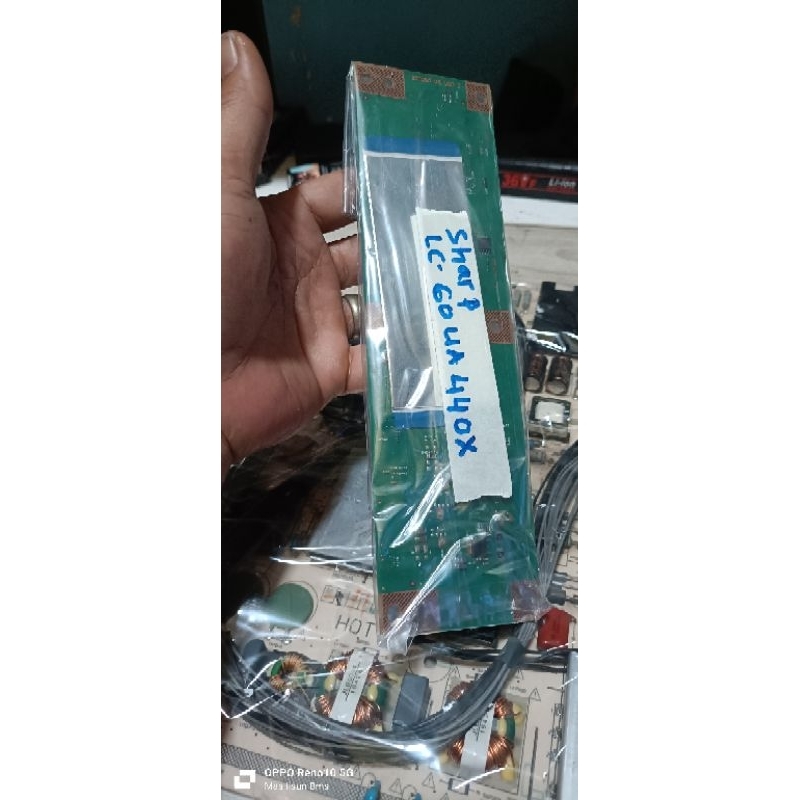 LVDS lvds flexible flexibel dari t con ke panel tv led sharp 60ua440x 