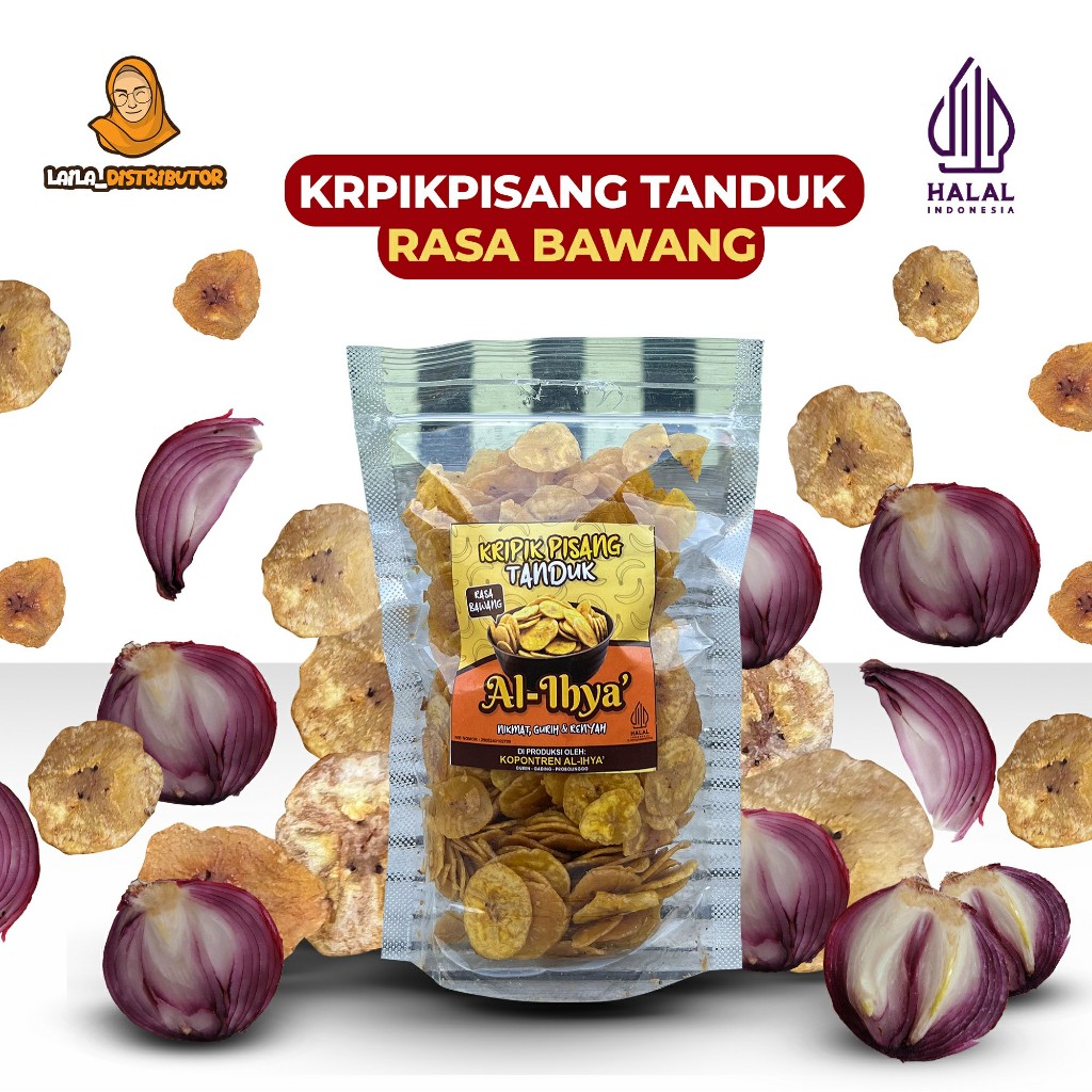 

Keripik Pisang Rasa Bawang / 1 PCS 100 Gram