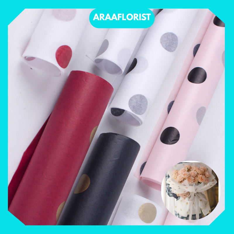 

KB041 20 LEMBAR Flower Wrapping Paper Kertas Buket Bunga Bouquet Florist Pembungkus Bunga