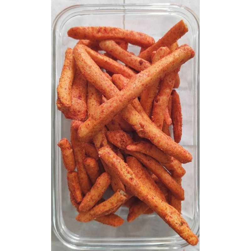 

basreng stik pedas 250 g renyah dan nikmat