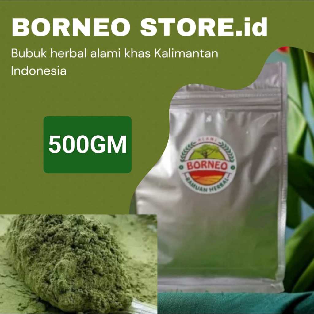 

Tepung BORNEO 500g bubuk herbal menjaga stamina luki permpuan