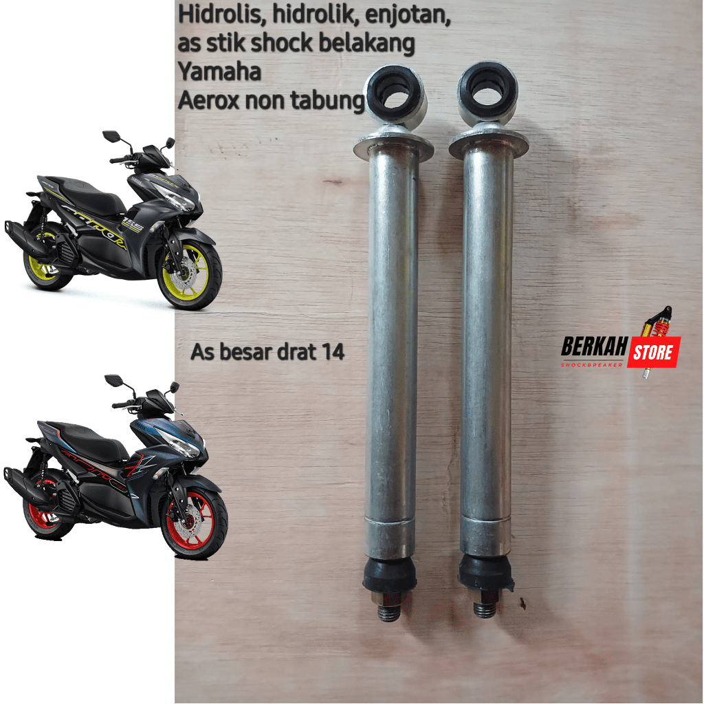 Hidrolis hidrolik enjotan as skok belakang shockbreaker belakang Yamaha Aerox non tabung, lama