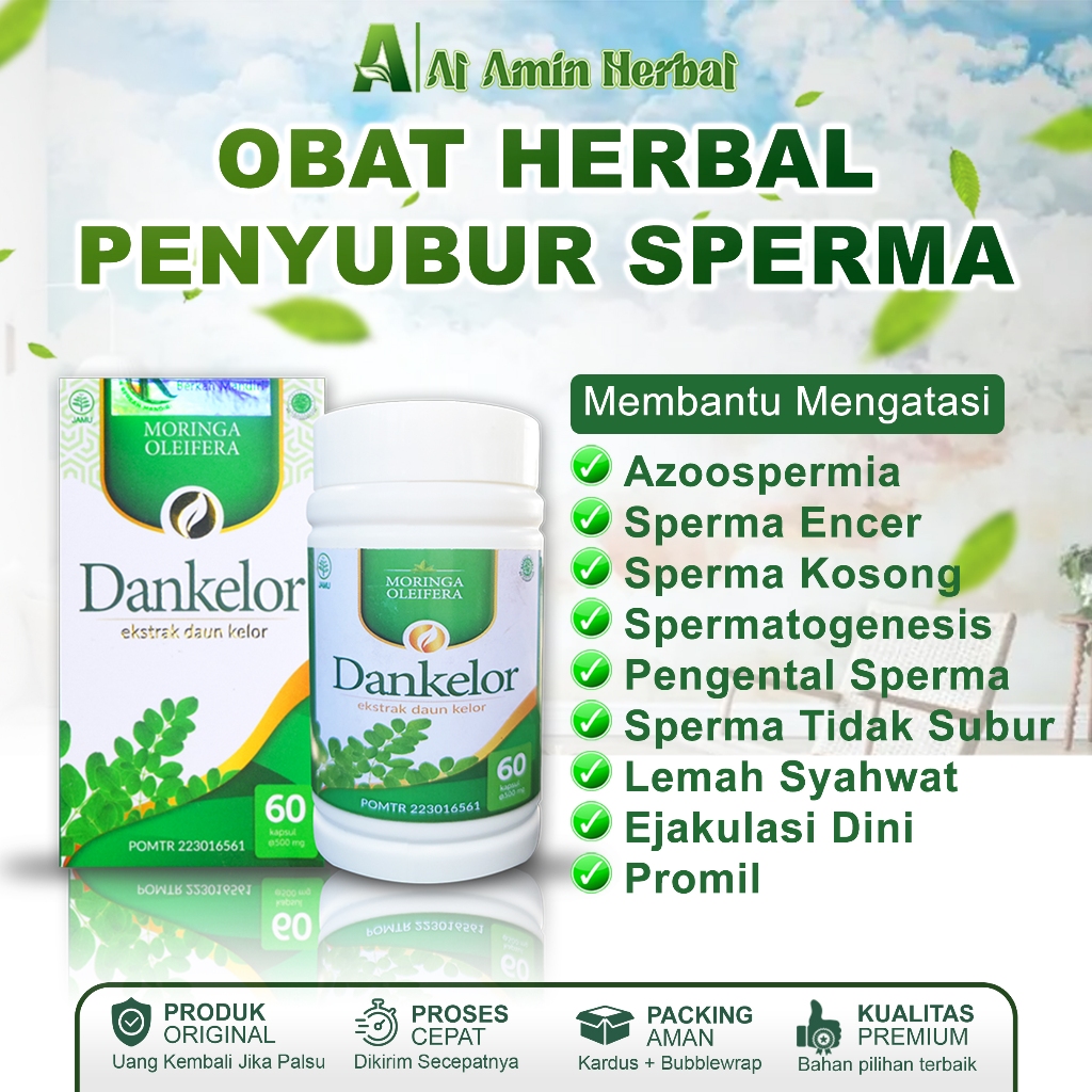 Obat Penyubur Sperma Pria, Obat Sperma Encer, Pengental Sperma, Azoospermia, Sperma Kosong, Sperma S