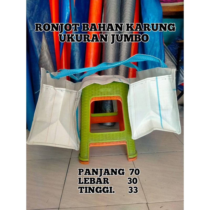 Tas Motor / Ronjot motor/ Obrok bahan karung