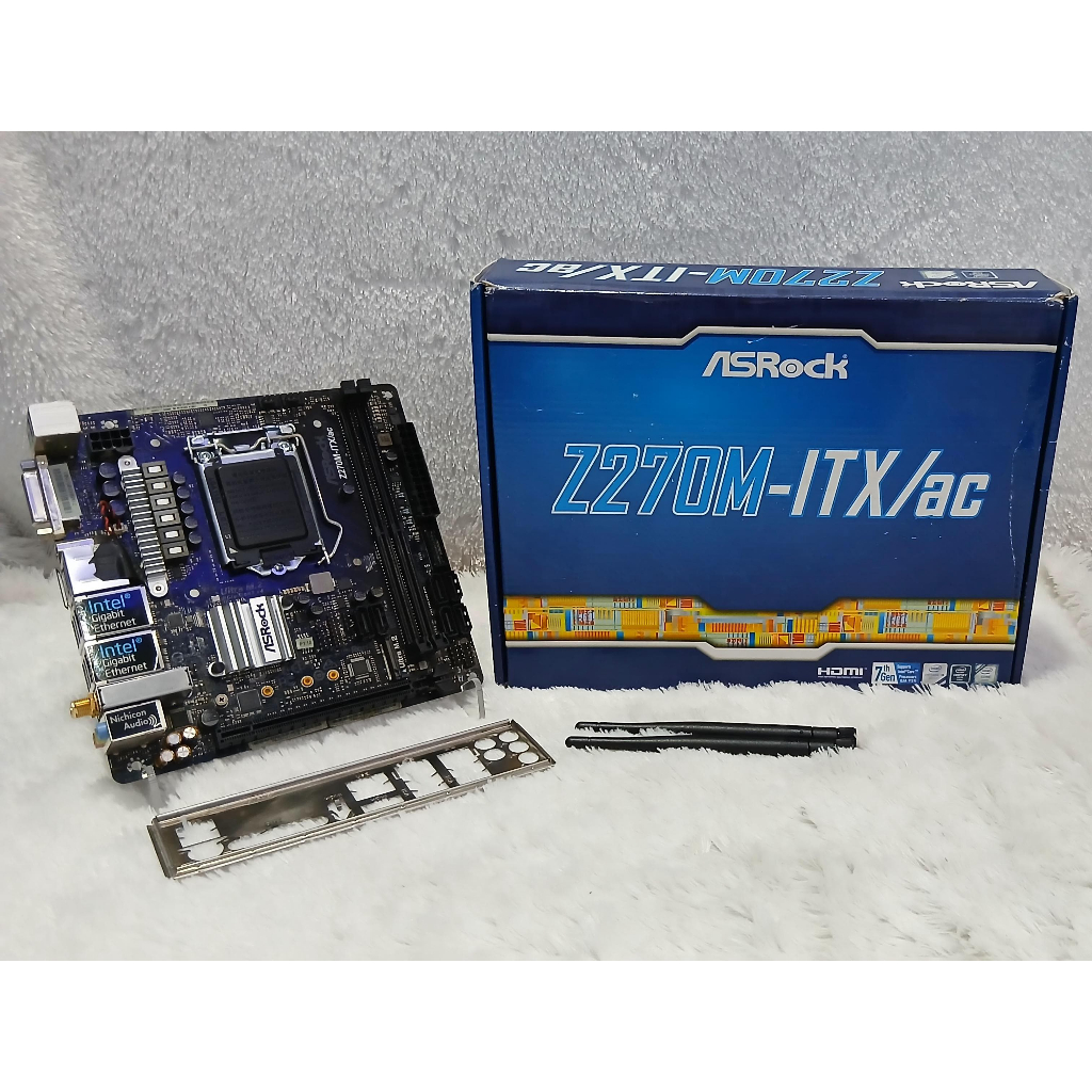 Motherboard Asrock Z270M ITX Socket Intel LGA 1151 gen 6 dan 7 Normal