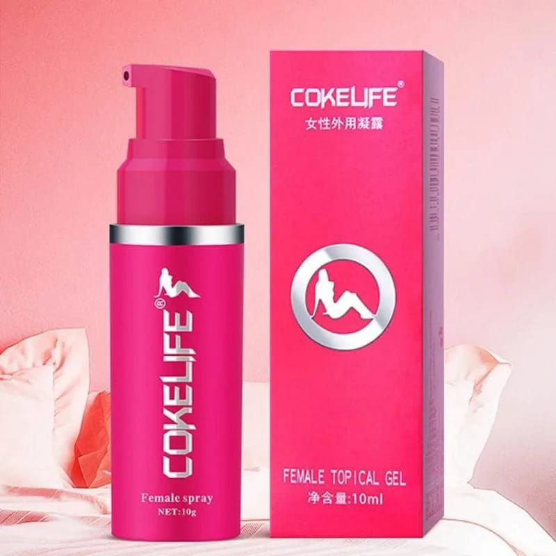 COKELIFE BOTTLE 2X ORGASMIC GEL FOR WOMAN | ORGASMIC BOOSTER | ORI IMPORT 10ML