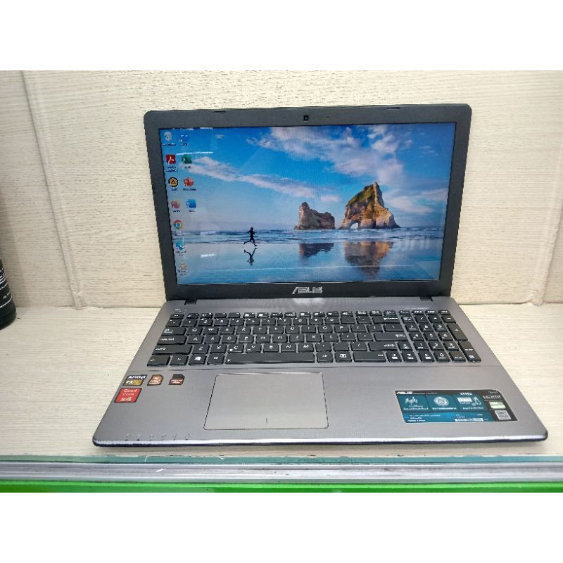 LAPTOP ASUS MURAH X550Z AMD FX-7500 RAM 8GB SSD 128GB + HDD 500GB WITH RADEON R5 M230