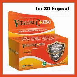 Vitamin C Vitalong C Zinc Box Isi 30 Tablet / Promo Vitamin Zinc