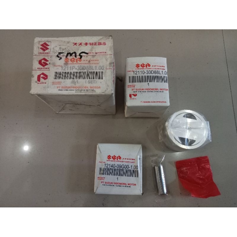 Piston Seher Ring Seher Assy Os 100 Suzuki Smash 110 Original Sgp