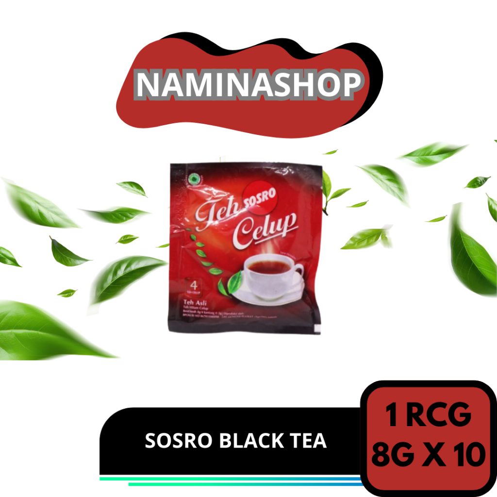 

SOSRO TEH CELUP (4'S) BLACK TEA RCG 10x8g