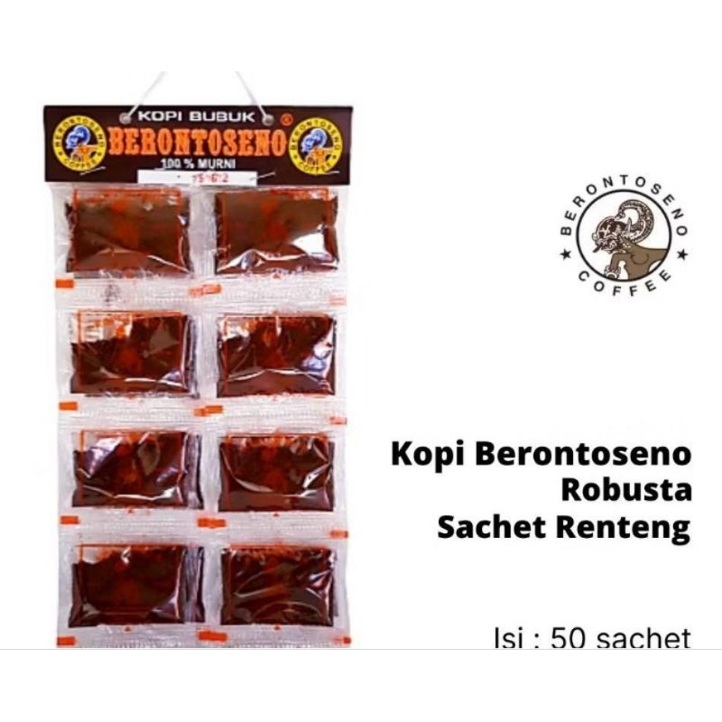 

kopi murni Brontoseno isi 50 pcs