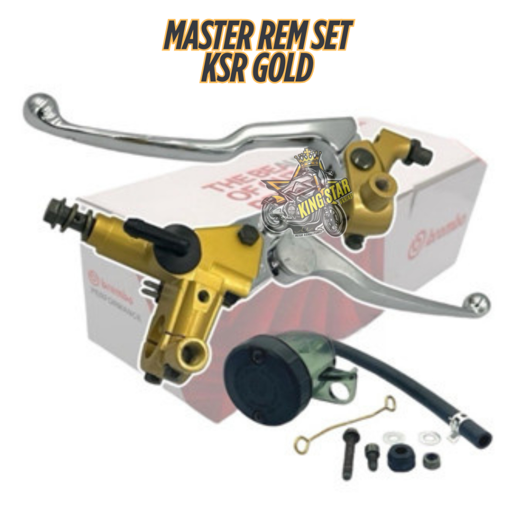 TERLARIS Master Rem Krs Handle Master Rem Depan Brake Pump Non Yoshimura Brcmbo Samurai KRS Master