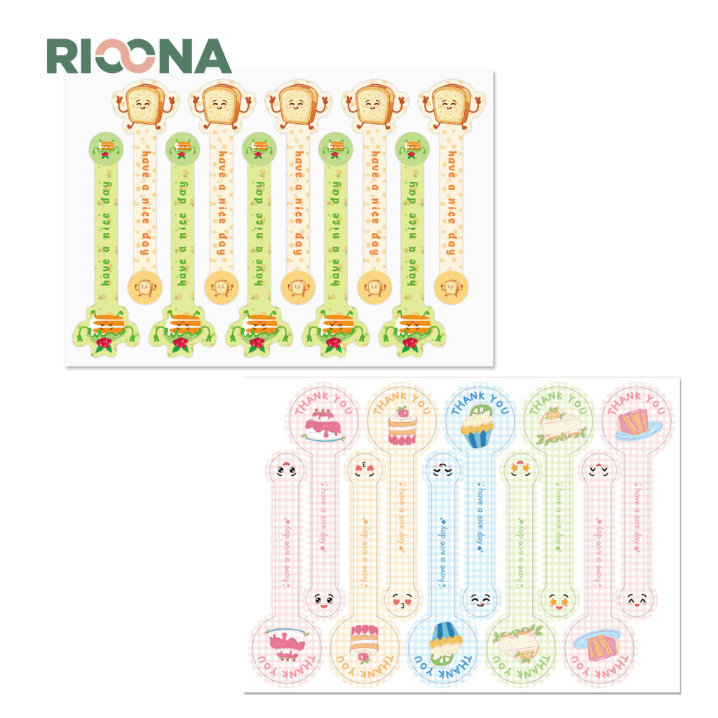 

100pcs Stiker Label Thank You Have A Nice Day
