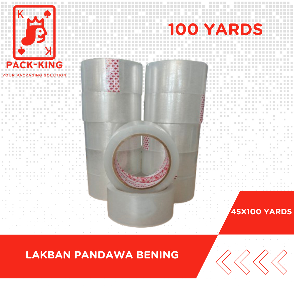 

LAKBAN BENING COKLAT 2INCH(45mm) 100YARDS ECO SPEC PANDAWA ECO LOKAL/ LAKBAN COKLAT BENING