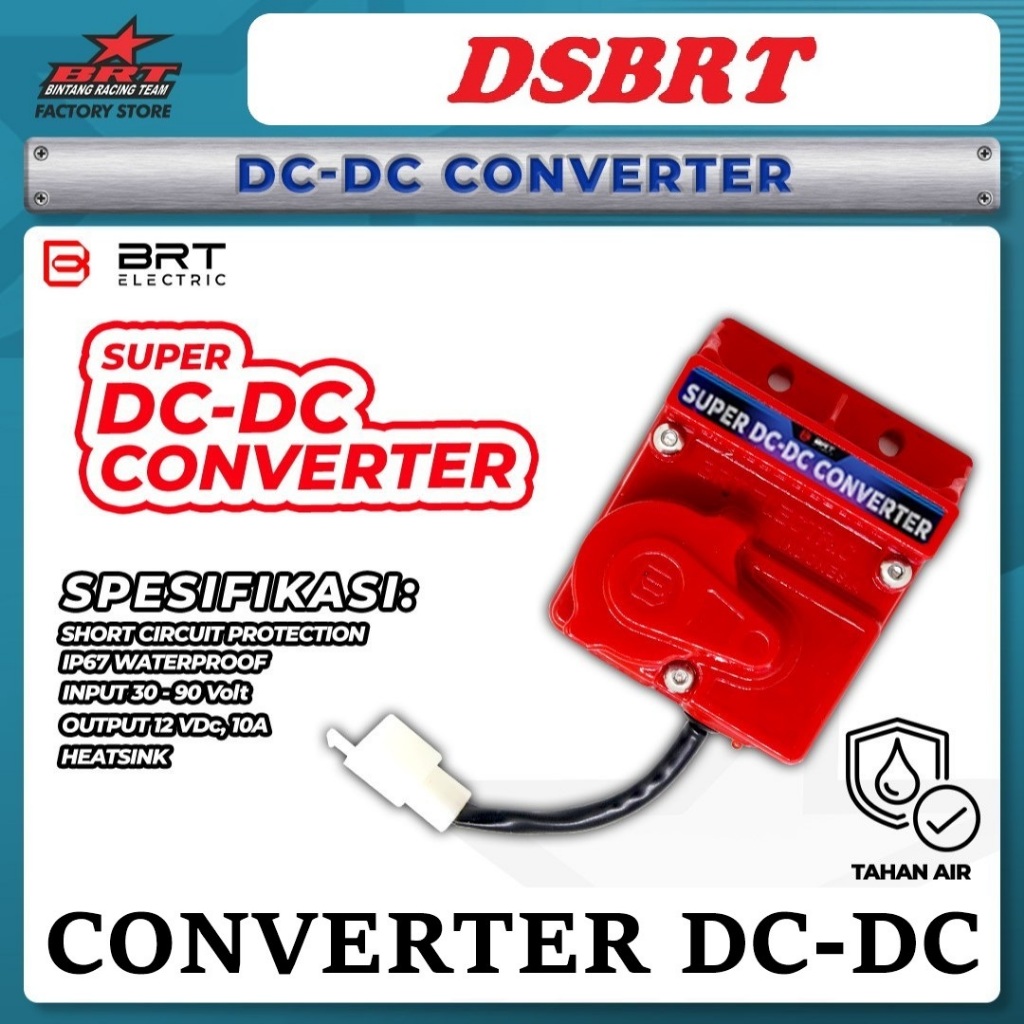 KONVERTER Converter BRT DC to DC Motor Listrik EV Electric Vehicle Konversi