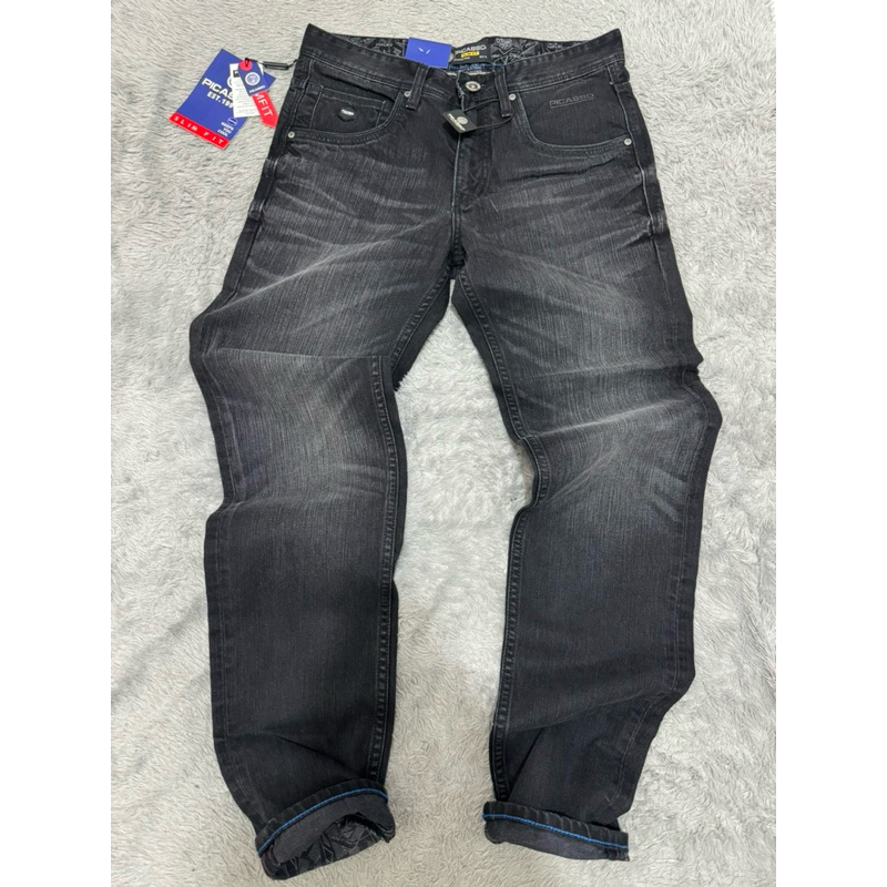 Picasso Original Celana Denim Pria Jeans Premium Reguler Fit