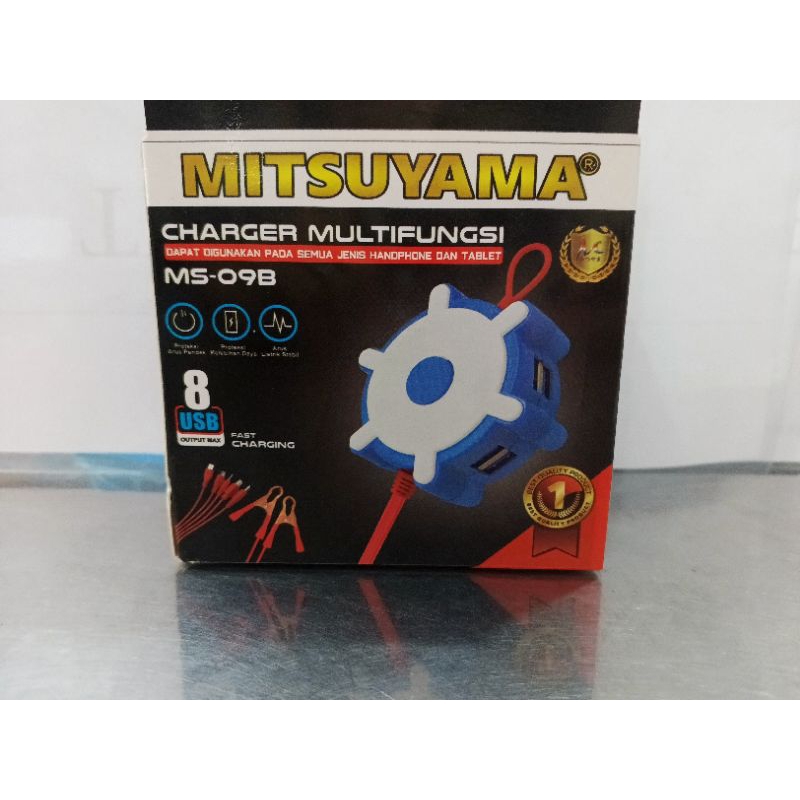 Charger Hp dari Arus Aki / Casan Hp dari Aki 12V/24V - Mitsuyama MS-09B