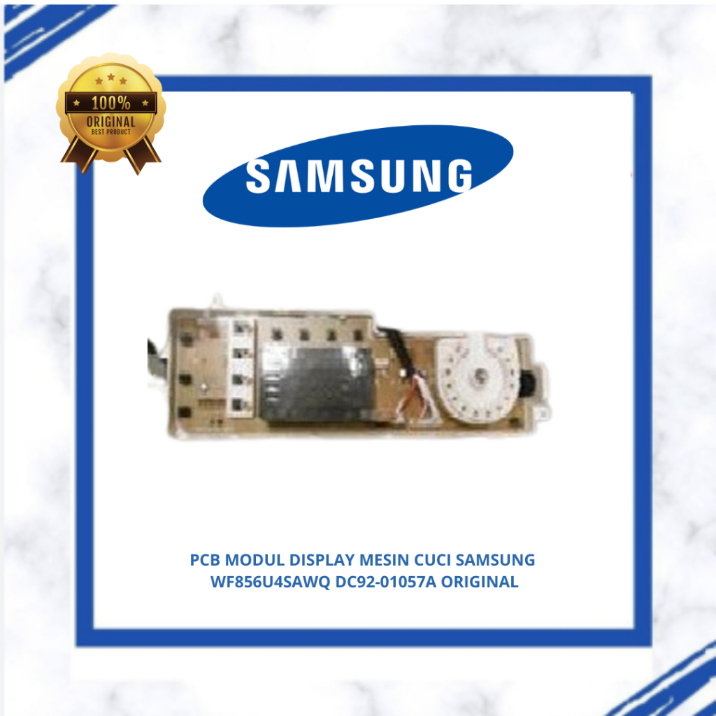 PCB MODUL DISPLAY MESIN CUCI SAMSUNG WF856U4SAWQ DC92-01057A ORIGINAL
