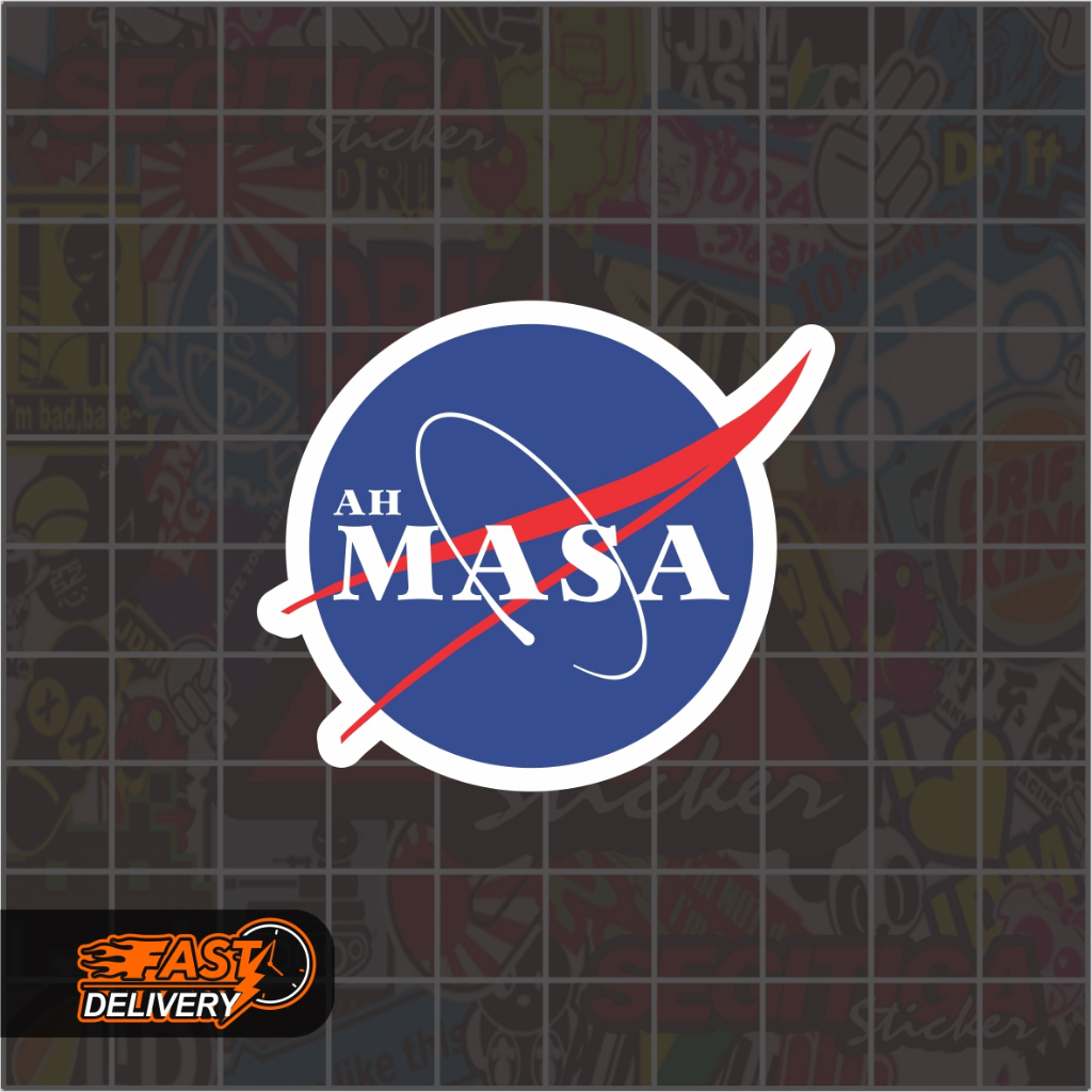 

Sticker Plesetan Nasa Ah Masa Ukuran 5.3 x 4.5 Cm