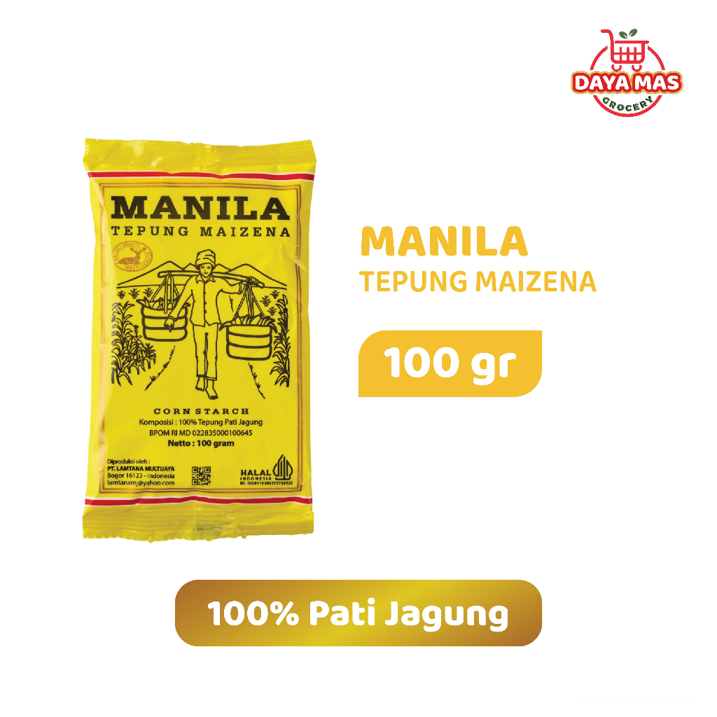 

Tepung Maizena Manila | Pati Jagung | Maizena uk 100gr