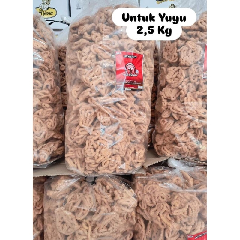 

UNTHUK YUYU 2,5kg/ CEMILAN UNTUK YUYU 2,5kg